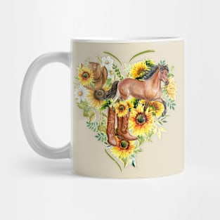 Cowgirl's Heart Mug